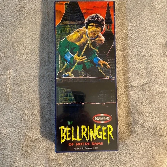 Vintage 90’s Polar Lights The Bell Ringer Of Notre Dame Model Kit - Picture 6 of 7